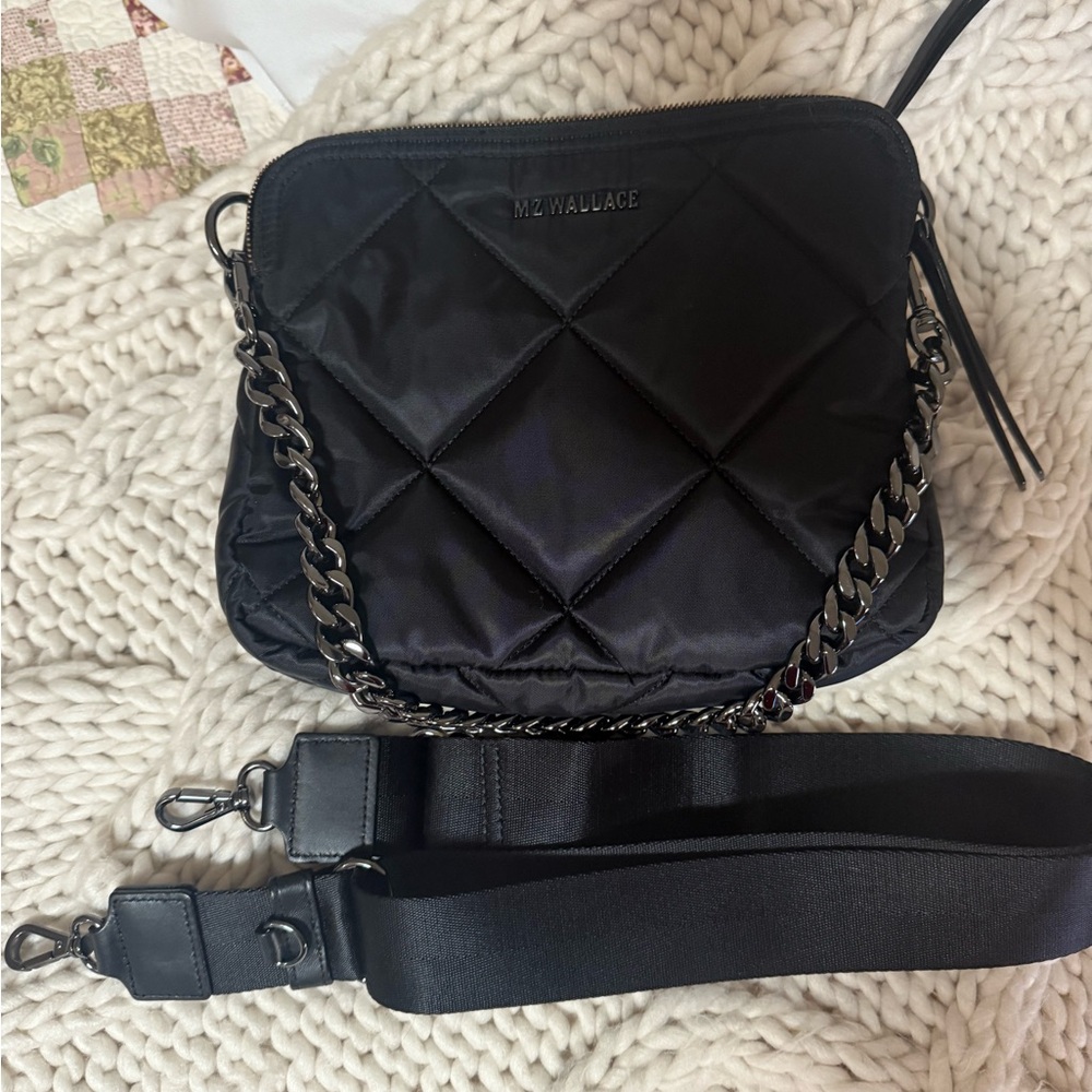 MZ Wallace Black Madison Crossbody